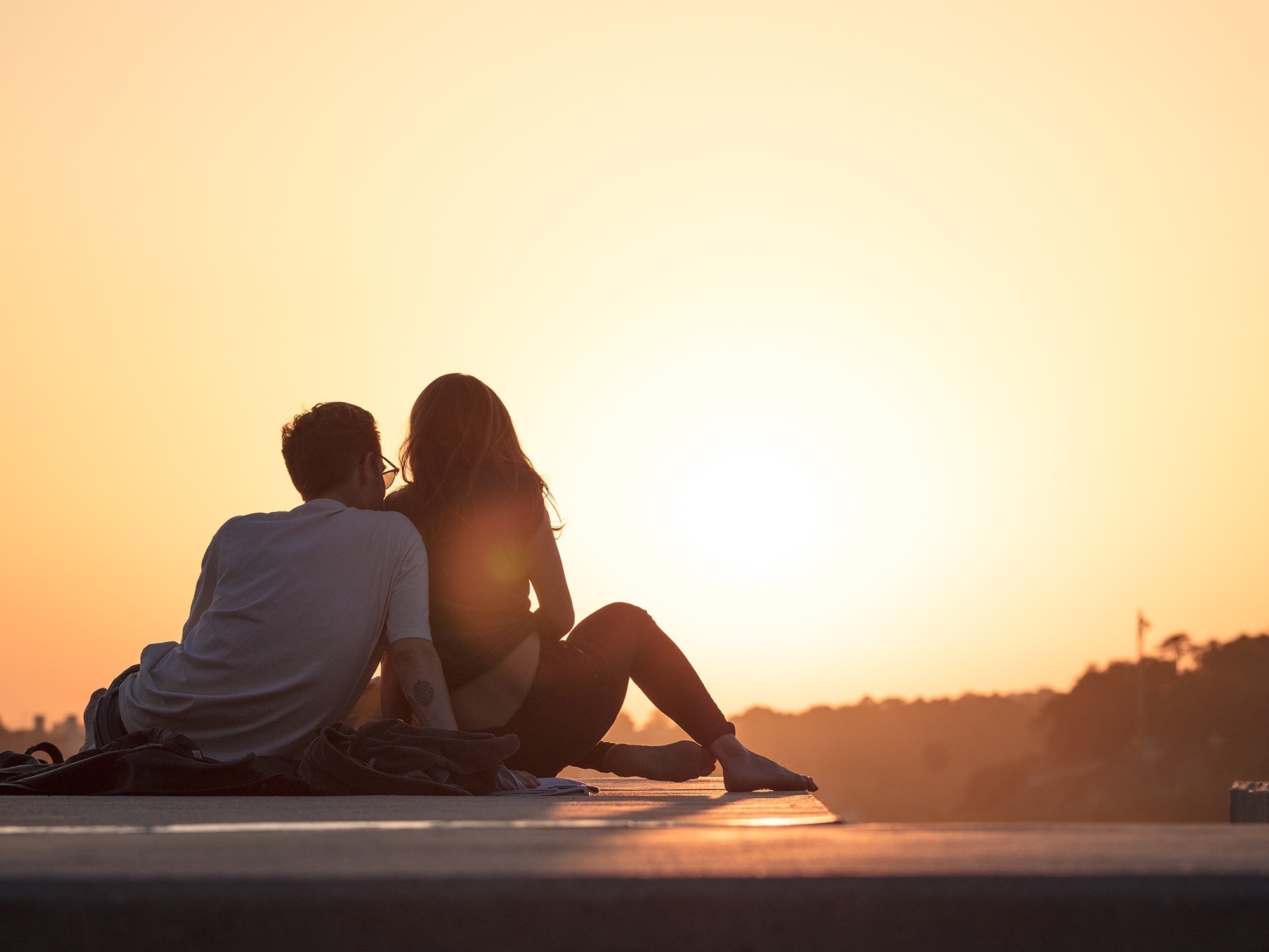 couple with house